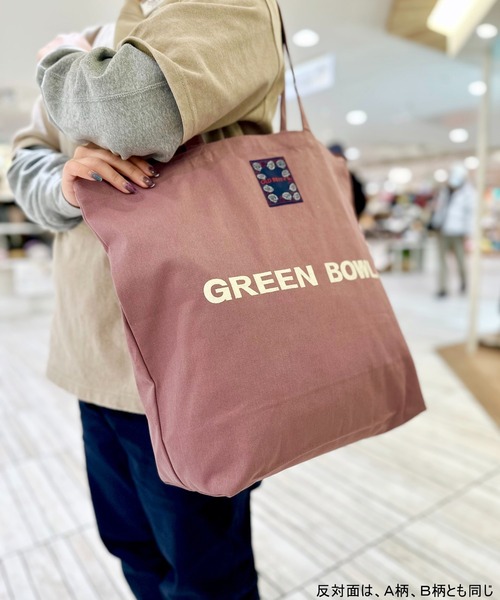 OLD BETTY'S(オールドベティーズ)の「オールドベティーズ【OLD BETTY’S】Canvas Tote Bag(トートバッグ・レディース・ピンク系1/ピンク系2・L)」の8枚目の写真