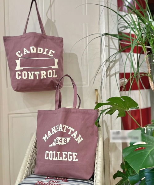 OLD BETTY'S(オールドベティーズ)の「オールドベティーズ【OLD BETTY’S】Canvas Tote Bag(トートバッグ・レディース・ピンク系1/ピンク系2・L)」の10枚目の写真