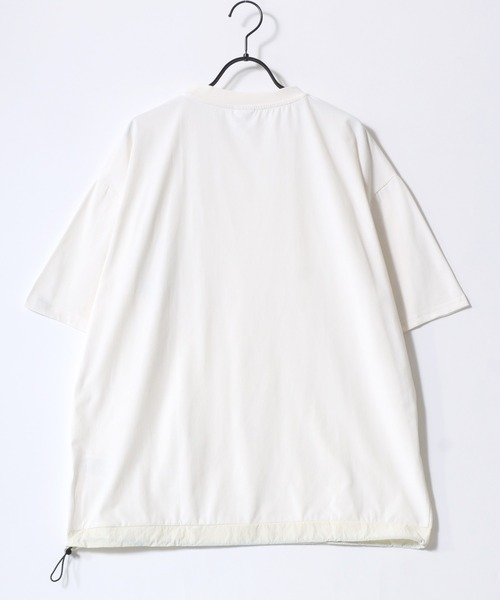 GERRY(ジェリー)の「GERRY/ジェリー オーバーサイズ ナイロンポケット/バックプリント ロゴ ワンポイント刺繍 半袖Tシャツ/水陸両用/吸水速乾/UVカット/シワ防止/ストレッチ/ドライタッチ(Tシャツ/カットソー・メンズ・アイボリー/カーキ/ブラック/ブラック系その他/ホワイト系その他/グリーン系その他/グリーン系その他2/ネイビー/ブルー系その他・M/L/LL)」の11枚目の写真