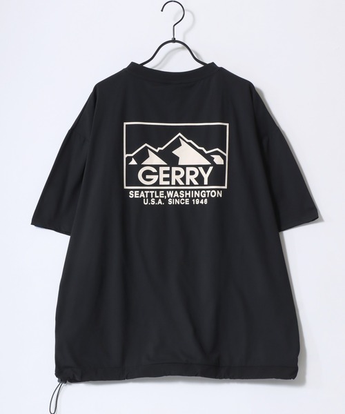 GERRY(ジェリー)の「GERRY/ジェリー オーバーサイズ ナイロンポケット/バックプリント ロゴ ワンポイント刺繍 半袖Tシャツ/水陸両用/吸水速乾/UVカット/シワ防止/ストレッチ/ドライタッチ(Tシャツ/カットソー・メンズ・アイボリー/カーキ/ブラック/ブラック系その他/ホワイト系その他/グリーン系その他/グリーン系その他2/ネイビー/ブルー系その他・M/L/LL)」の18枚目の写真