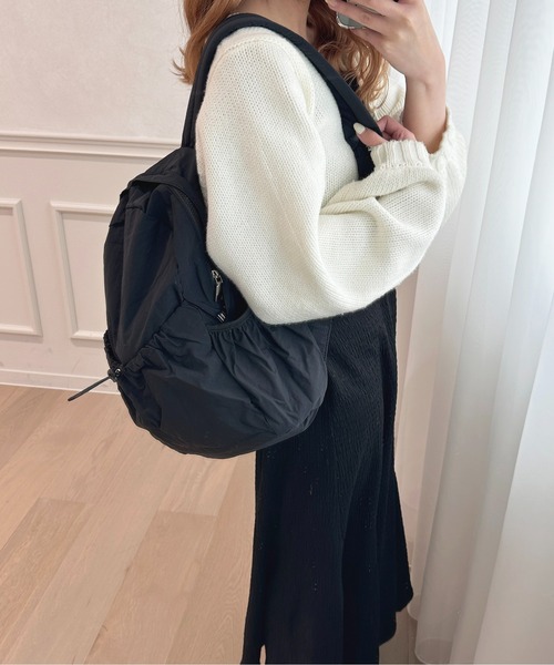 apres jour(アプレジュール)の「【apres jour×ARIAZ】ポケットバッグパック(バックパック/リュック・レディース・ブラック/アイボリー・FREE)」の10枚目の写真
