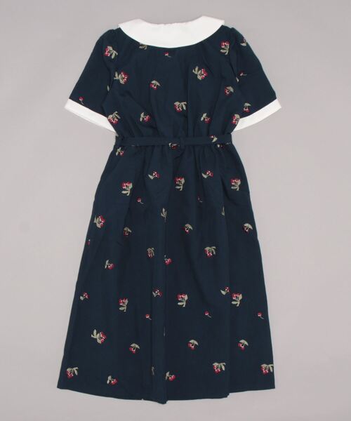 axes femme（アクシーズファム）の「さくらんぼ刺繍ワンピース（ワンピース・レディース・レッド/キナリ/ネイビー・FREE）」の6枚目の写真