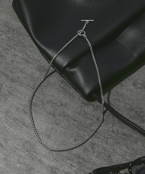 MYSELF ABAHOUSE（マイセルフアバハウス）の「【Leonor】ユニセックス ステンレス チェーン ネックレス（ネックレス・メンズ・その他1/その他2/その他3・フリー）」の4枚目の写真