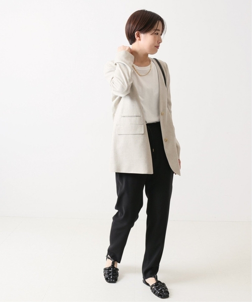 journal standard L'essage（ジャーナルスタンダードレサージュ）の「《追加2》ダブルクロスジョガーパンツ（その他パンツ・レディース・ブラック・FREE）」の16枚目の写真