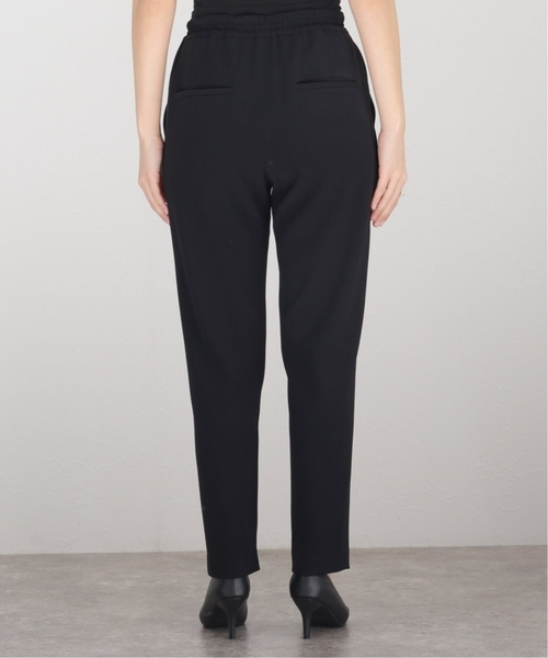 【2024SS】L'ESSAGE ダブルクロスジョガーパンツ 黒 2024SS】L'ESSAGE ダブルクロスジョガーパンツ 黒