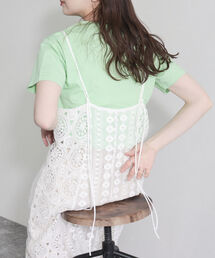 fredy emue | レース切替キャミワンピース(ワンピース)