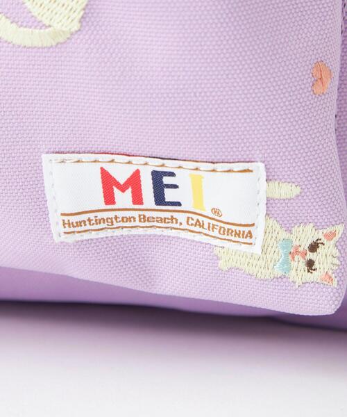 MEI（メイ）の「【別注】＜MEI＞ デイパック Lサイズ/ ネコ（バックパック/リュック・キッズ・ライラック・FREE）」の10枚目の写真