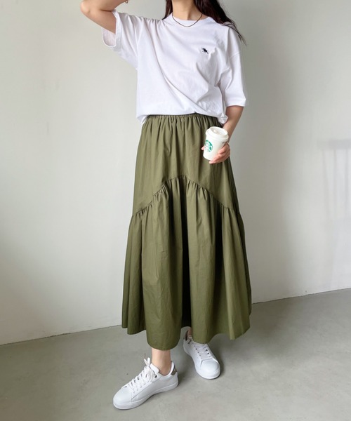 POLO CHAMPS（ポロチャンプス）の「【POLO CHAMPS/ポロチャンプス】別注 ワンポイント刺繍 ローカット ベーシック コートスニーカー（スニーカー・レディース・ネイビー/グリーン/グレイッシュベージュ/ライトグレー/ホワイト・23.0cm/23.5cm/24.0cm/24.5cm/25.0cm）」の14枚目の写真