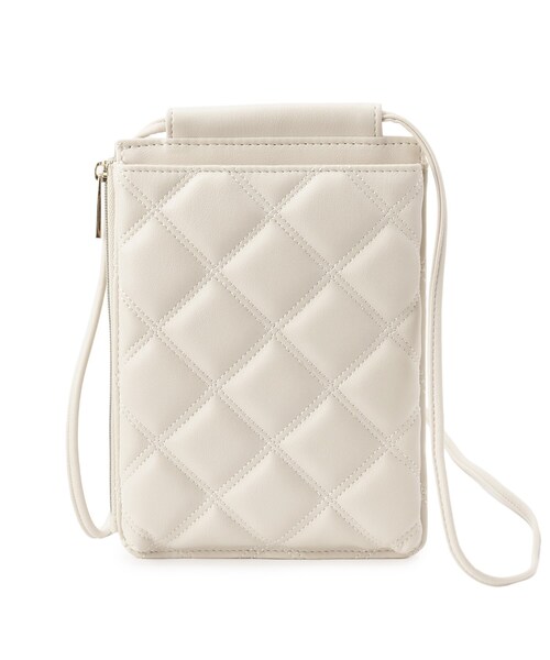 grove（グローブ）の「◆ダブルキルトマルチショルダー（ショルダーバッグ・レディース・ブラック/ゴールド/アイボリー/レモンイエロー・00）」の21枚目の写真