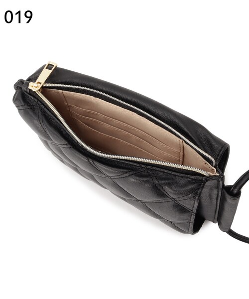 grove（グローブ）の「◆ダブルキルトマルチショルダー（ショルダーバッグ・レディース・ブラック/ゴールド/アイボリー/レモンイエロー・00）」の20枚目の写真