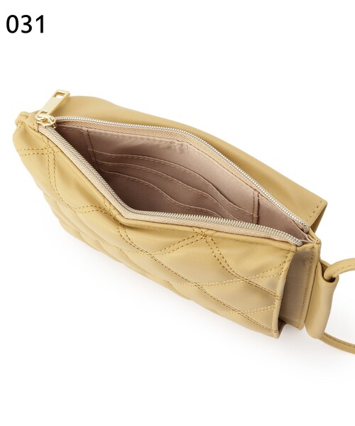 grove（グローブ）の「◆ダブルキルトマルチショルダー（ショルダーバッグ・レディース・ブラック/ゴールド/アイボリー/レモンイエロー・00）」の17枚目の写真