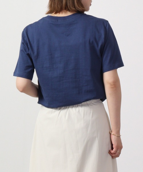 sanrio(サンリオ)の「sanrio サンリオ 半袖 Tシャツ(Tシャツ/カットソー・レディース・レッド/サックスブルー/ライトピンク/クリーム/レモンイエロー/オフホワイト/ネイビー・M/L/LL)」の9枚目の写真