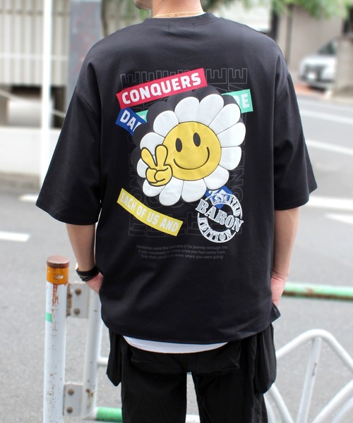 [UNALLOYED] 韓国☆ユニセックス☆MUSHROOM T SHIRT yield（イールド）の「【BARON】韓国ファッション ストリート