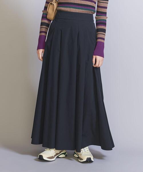 未使用　BEAUTY&YOUTH UNITED ARROWS フレアスカート BEAUTY&YOUTH UNITED ARROWS - ナイロンカーゴ フレアスカート
