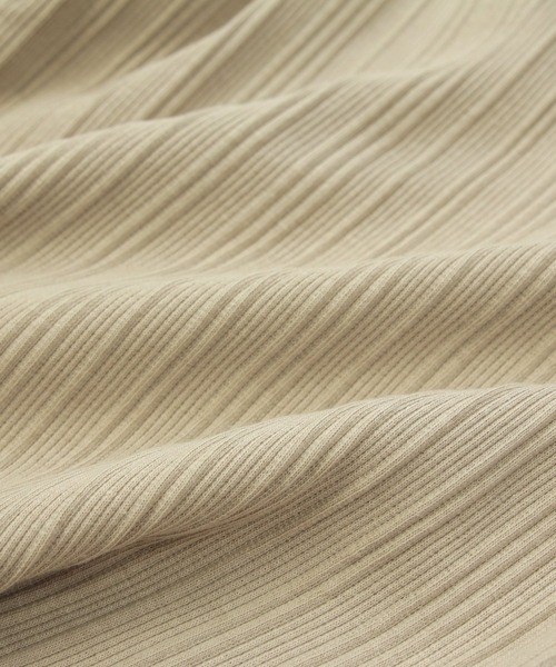 chil2（チルツー）の「ランダムテレコ ハイネックTシャツ（Tシャツ/カットソー・キッズ・ベージュ/ミント/ラベンダー/チャコールグレー/クリーム/ピンク・90cm/110cm/120cm/80ｃｍ/140cm/100cm/130cm）」の20枚目の写真