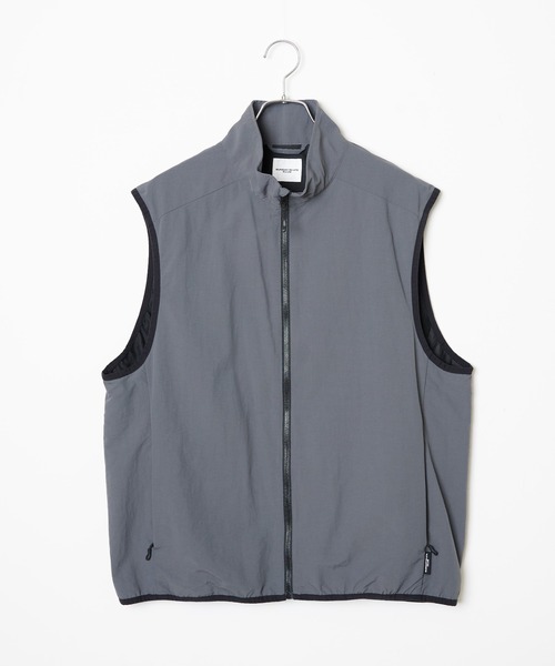 WEGO（ウィゴー）の「WEGO/【セットアップ対応】ナイロントラックベスト（ベスト・メンズ・ブラック/ダークグレー・FREE）」の18枚目の写真