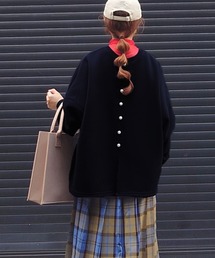 バックスリットパールスウェット