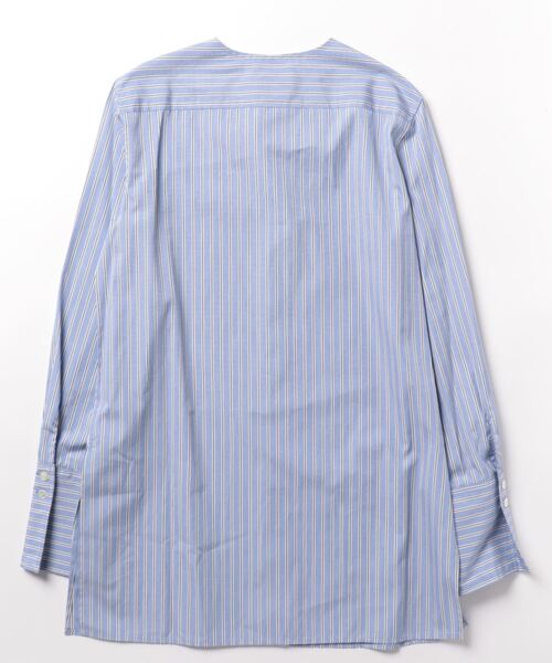 Curensology カレンソロジ ストライプシャツ curensology (カレンソロジー)