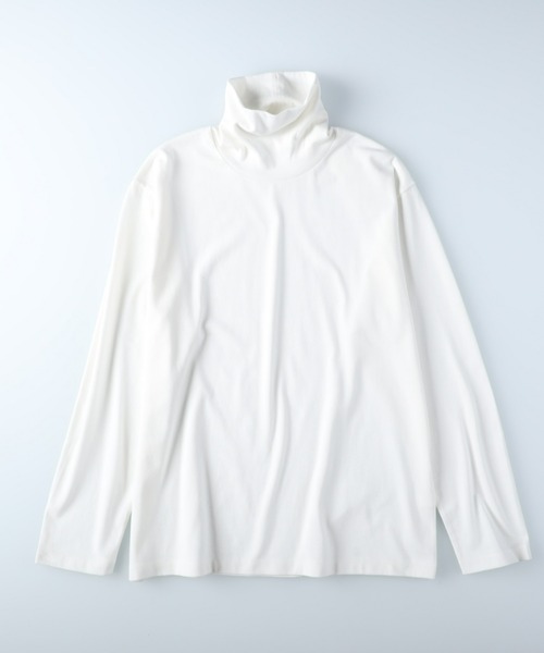 BACK NUMBER(バックナンバー)の「【BACK NUMBER】【エクストラサーモ】タートルネック長袖Tシャツ(Tシャツ/カットソー・メンズ・ホワイト/ダークグレー/ブラック・L/S/M/XL)」の21枚目の写真