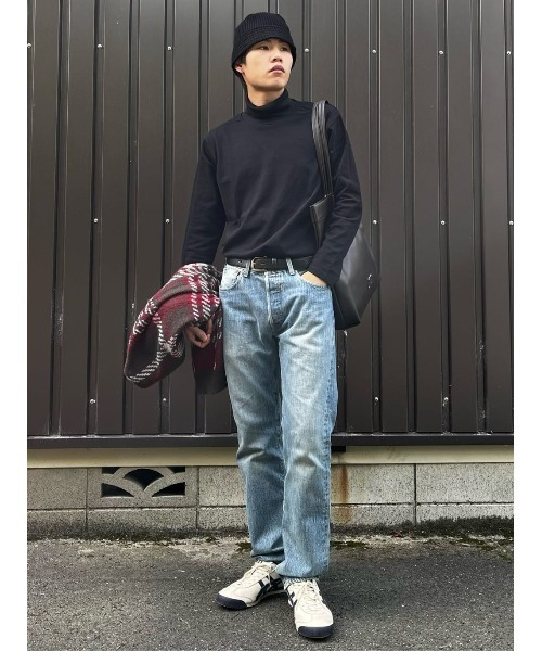 BACK NUMBER(バックナンバー)の「【BACK NUMBER】【エクストラサーモ】タートルネック長袖Tシャツ(Tシャツ/カットソー・メンズ・ホワイト/ダークグレー/ブラック・L/S/M/XL)」の14枚目の写真