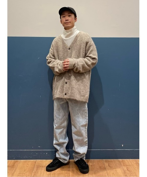 BACK NUMBER(バックナンバー)の「【BACK NUMBER】【エクストラサーモ】タートルネック長袖Tシャツ(Tシャツ/カットソー・メンズ・ホワイト/ダークグレー/ブラック・L/S/M/XL)」の17枚目の写真