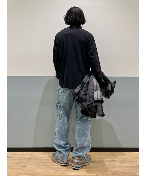 BACK NUMBER(バックナンバー)の「【BACK NUMBER】【エクストラサーモ】タートルネック長袖Tシャツ(Tシャツ/カットソー・メンズ・ホワイト/ダークグレー/ブラック・L/S/M/XL)」の19枚目の写真
