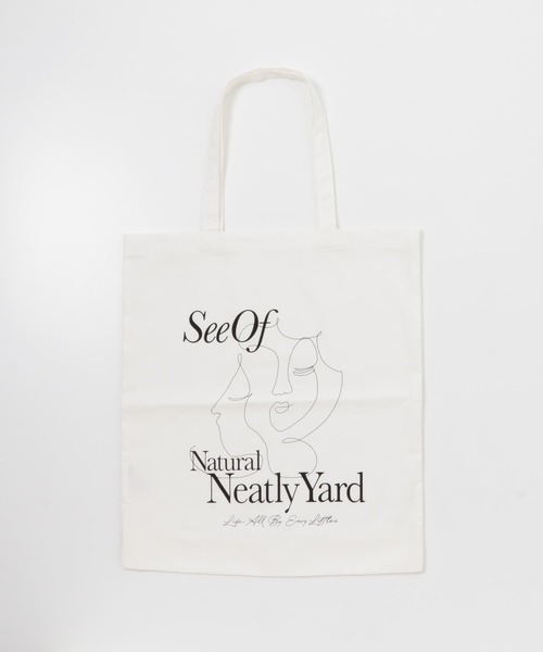 URBAN RESEARCH Sonny Label(アーバンリサーチサニーレーベル)の「アートプリントエコバッグ(トートバッグ・レディース・ブラック/グリーン/イエロー・ONE)」の6枚目の写真