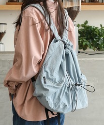 軽量ドロストナイロンリュックサック