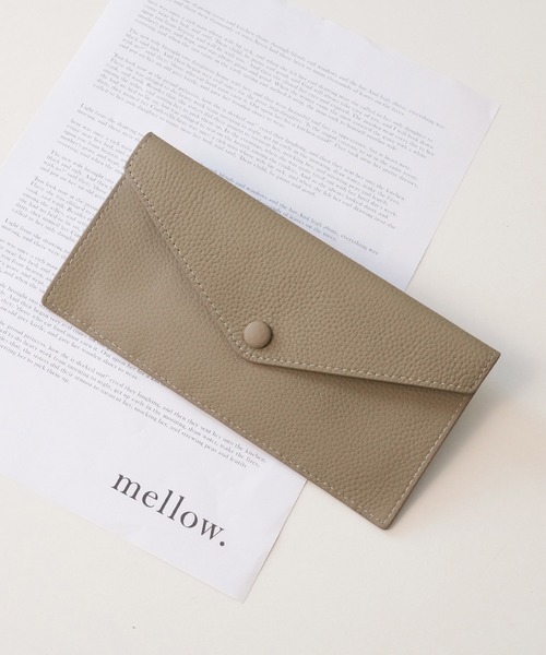 ALTROSE（アルトローズ）の「長財布 レザー 釦付き 財布 ウォレット