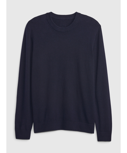 GAP（ギャップ）の「CashSoft カシミヤタッチ ニットプルオーバー(ユニセックス)（ニット/セーター・メンズ・ブラック/ネイビー/グレー/マルチ/ブルー/チャコールグレー・S/L/M/XL/XS）」の10枚目の写真