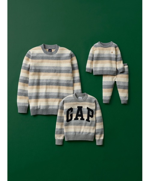 GAP（ギャップ）の「CashSoft カシミヤタッチ ニットプルオーバー(ユニセックス)（ニット/セーター・メンズ・ブラック/ネイビー/グレー/マルチ/ブルー/チャコールグレー・S/L/M/XL/XS）」の14枚目の写真