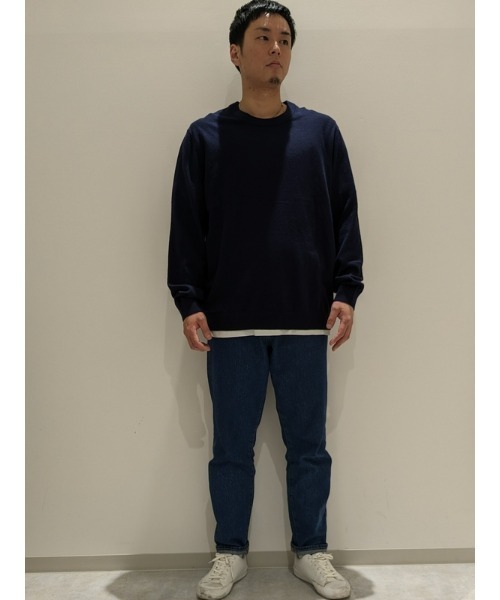 GAP（ギャップ）の「CashSoft カシミヤタッチ ニットプルオーバー(ユニセックス)（ニット/セーター・メンズ・ブラック/ネイビー/グレー/マルチ/ブルー/チャコールグレー・S/L/M/XL/XS）」の19枚目の写真