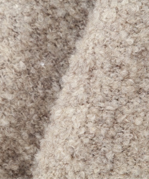 FREE'S MART（フリーズマート）の「◆［WEB限定カラー］ミックスブークレーニットカーディガン（カーディガン/ボレロ・レディース・グレー系その他/オフホワイト/ピンク/ブルー/ラベンダー・FREE）」の10枚目の写真