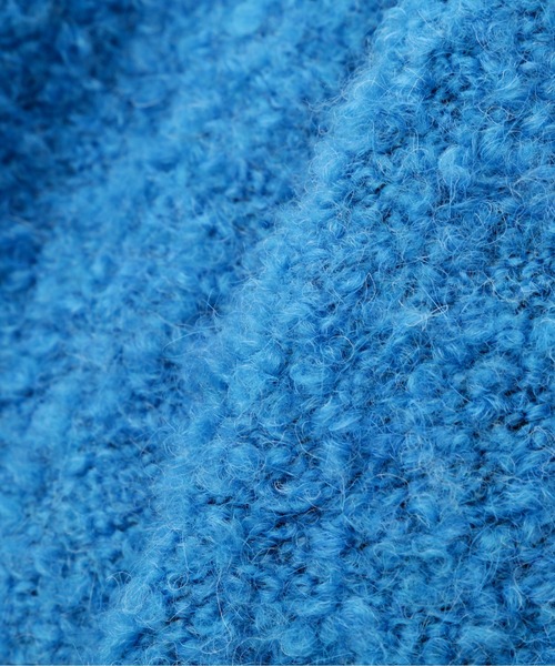 FREE'S MART（フリーズマート）の「◆［WEB限定カラー］ミックスブークレーニットカーディガン（カーディガン/ボレロ・レディース・グレー系その他/オフホワイト/ピンク/ブルー/ラベンダー・FREE）」の16枚目の写真