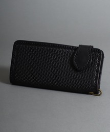 SITRY | real leather carving style basket pattern wallet(財布)