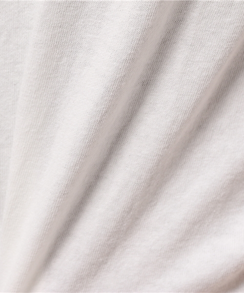 FREAK'S STORE(フリークスストア)の「VelvaSheen/ベルバシーン MOC NECK Tシャツ (Tシャツ/カットソー・レディース・ネイビー/ホワイト/レッド/ブラック/ブルーグリーン/グレー・X-SMALL)」の8枚目の写真