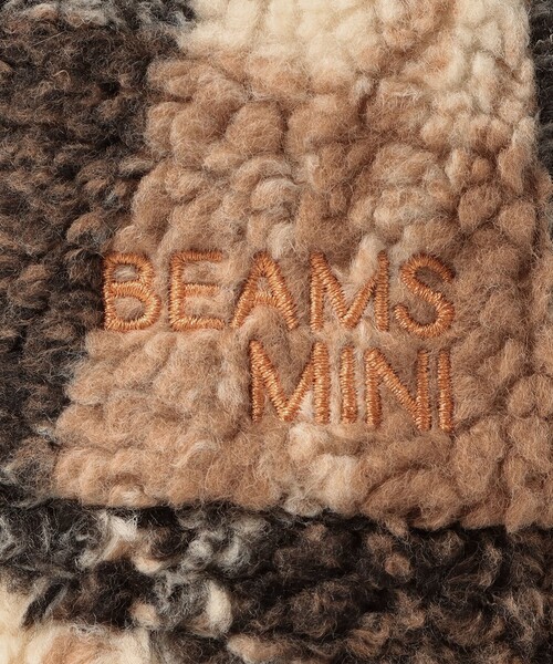 BEAMS mini（ビームスミニ）の「BEAMS mini / ボア バケットハット 23FW（ハット・キッズ・ライトブラウン/その他・ONE SIZE）」の9枚目の写真
