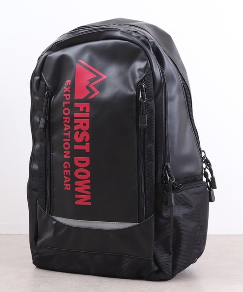 FIRST DOWN（ファーストダウン）の「JUNESELECT FIRSTDOWN　ターポリンリュック バックパック（バックパック/リュック・レディース・ブラック×ピンク/ブラック×ブラック/ブラック×ホワイト/ブラック×グリーン・FREE）」の22枚目の写真