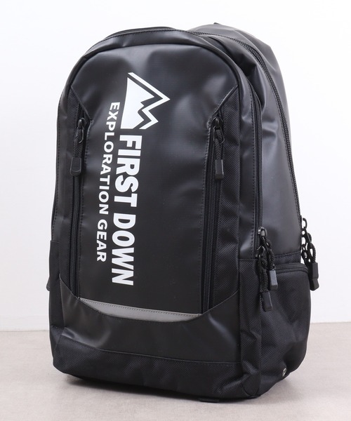 FIRST DOWN（ファーストダウン）の「JUNESELECT FIRSTDOWN　ターポリンリュック バックパック（バックパック/リュック・レディース・ブラック×ピンク/ブラック×ブラック/ブラック×ホワイト/ブラック×グリーン・FREE）」の9枚目の写真