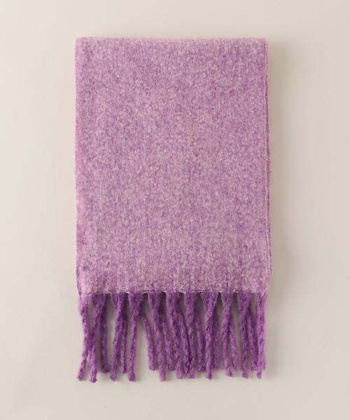 Simplicite（サンプリシテ）の「ブークレマフラー（マフラー・レディース・ホワイト/グリーン/ピンク/チャコールグレー/イエロー・FREE）」の11枚目の写真