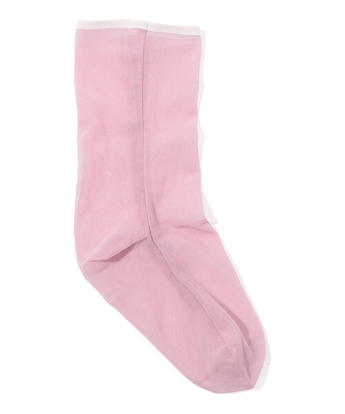 SIMONE WILD（シモーネワイルド）の「Simone Wild  MESH ANKLE SOCKS（ソックス/靴下・レディース・グリーン/ブラック/ライトピンク・M）」の3枚目の写真