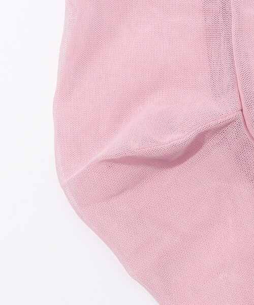 SIMONE WILD（シモーネワイルド）の「Simone Wild  MESH ANKLE SOCKS（ソックス/靴下・レディース・グリーン/ブラック/ライトピンク・M）」の5枚目の写真