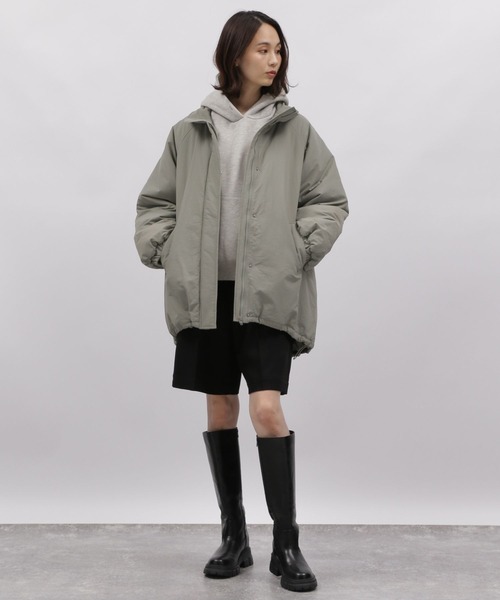 LAKOLE（ラコレ）の「スウェットプルフーディー / 988632（パーカー・レディース・ネイビー/ライトブルー/ヘザーグレー/オートミール・MEDIUM/SMALL）」の5枚目の写真