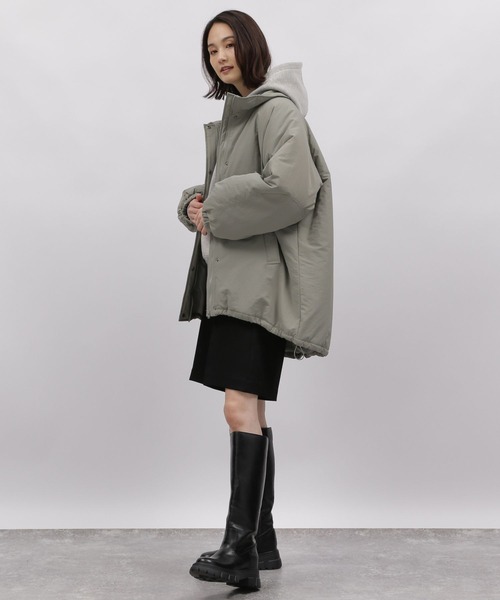 LAKOLE（ラコレ）の「スウェットプルフーディー / 988632（パーカー・レディース・ネイビー/ライトブルー/ヘザーグレー/オートミール・MEDIUM/SMALL）」の6枚目の写真