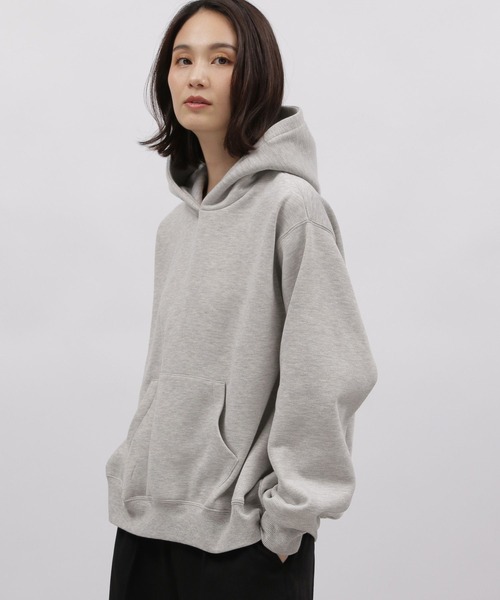 LAKOLE（ラコレ）の「スウェットプルフーディー / 988632（パーカー・レディース・ネイビー/ライトブルー/ヘザーグレー/オートミール・MEDIUM/SMALL）」の7枚目の写真