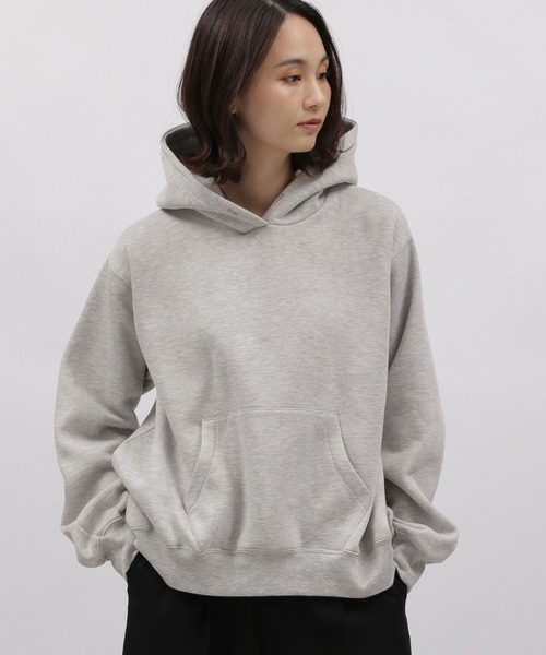LAKOLE（ラコレ）の「スウェットプルフーディー / 988632（パーカー・レディース・ネイビー/ライトブルー/ヘザーグレー/オートミール・MEDIUM/SMALL）」の8枚目の写真