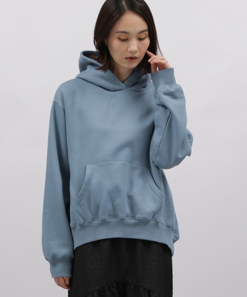 LAKOLE（ラコレ）の「スウェットプルフーディー / 988632（パーカー・レディース・ネイビー/ライトブルー/ヘザーグレー/オートミール・MEDIUM/SMALL）」の17枚目の写真