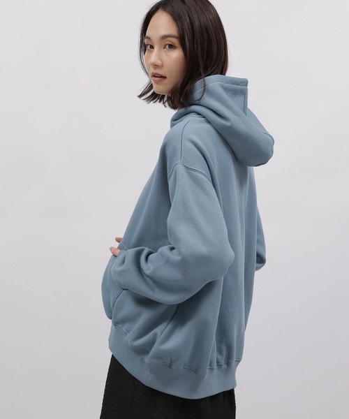 LAKOLE（ラコレ）の「スウェットプルフーディー / 988632（パーカー・レディース・ネイビー/ライトブルー/ヘザーグレー/オートミール・MEDIUM/SMALL）」の18枚目の写真