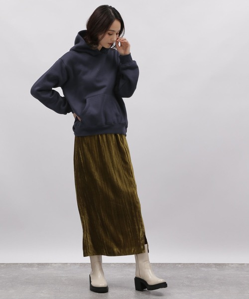 LAKOLE（ラコレ）の「スウェットプルフーディー / 988632（パーカー・レディース・ネイビー/ライトブルー/ヘザーグレー/オートミール・MEDIUM/SMALL）」の19枚目の写真