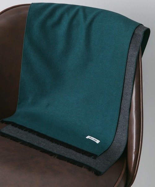 URBAN RESEARCH DOORS(アーバンリサーチドアーズ)の「LIFE STYLE TAILOR シルクリバーシブルマフラー(マフラー・メンズ・ブラウン系その他/ブラック系その他/ブルー系その他/グリーン系その他・-)」の3枚目の写真